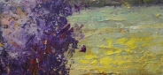 Картина "Тропинка у реки" Цена: 9000 руб. Размер: 90 x 60 см. Увеличенный фрагмент.