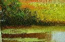 Картина "У реки" Цена: 13000 руб. Размер: 90 x 60 см. Увеличенный фрагмент.