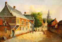 Картина "Улица в Голландии"