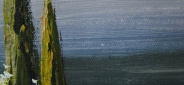 Картина "Утреннее море" Цена: 6000 руб. Размер: 70 x 50 см. Увеличенный фрагмент.