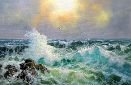 Картина "Вечернее море" Цена: 13900 руб. Размер: 90 x 60 см.