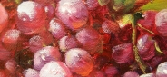 Картина "Виноградная лоза" Цена: 12100 руб. Размер: 90 x 60 см. Увеличенный фрагмент.