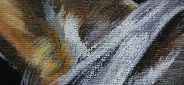 Картина "Вороной" Цена: 21200 руб. Размер: 75 x 100 см. Увеличенный фрагмент.
