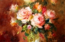 Картина "Вот так розы" Цена: 8100 руб. Размер: 50 x 60 см.
