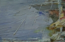 Картина "Яхточки" Цена: 8000 руб. Размер: 80 x 80 см. Увеличенный фрагмент.