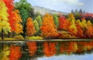 Картина  "Яркая осень" Цена: 6700 руб. Размер: 50 x 40 см.