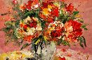 Картина "Яркие цветы" Цена: 8100 руб. Размер: 60 x 50 см.