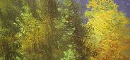 Картина "Яркий летний пейзаж" Цена: 14500 руб. Размер: 90 x 60 см. Увеличенный фрагмент.