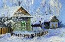 Картина "Зимнее утро" Цена: 4900 руб. Размер: 25 x 20 см.