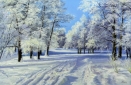 Картина "Зимой" Цена: 13500 руб. Размер: 90 x 60 см.